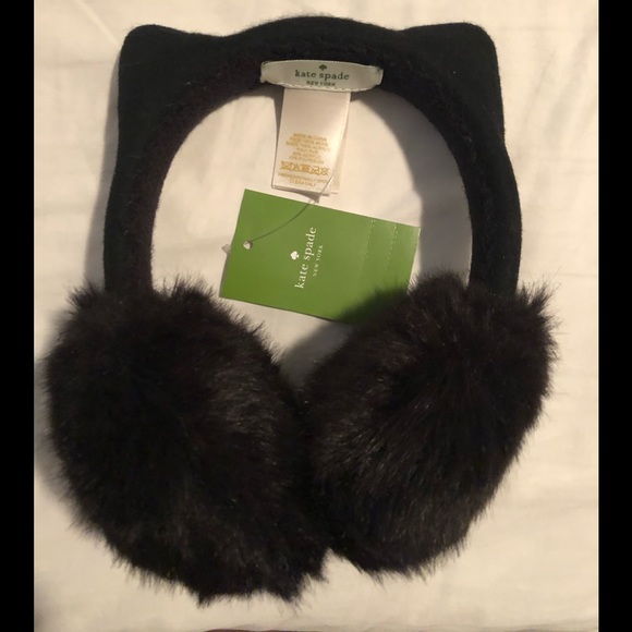 kate spade Accessories - Kate Spade Cat Ear Muffs